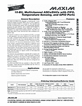 DataSheet MAX1021 pdf